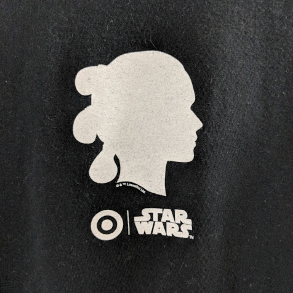 Star Wars Rey Shirt Target Rare XL T Shirt Black